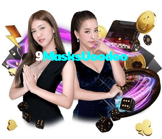 9MasksVoodoo casino presented on mobile device in Pakistan with slots and live games